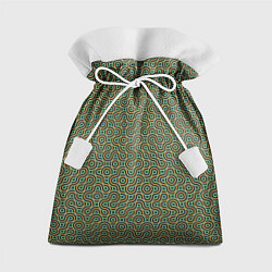 Мешок для подарков Зеленые круги, цвет: 3D-принт