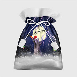 Мешок для подарков Новогодний Кот, цвет: 3D-принт