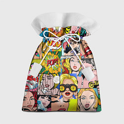 Мешок для подарков Pop Art, цвет: 3D-принт