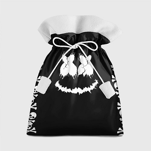 Подарочный мешок Marshmello Dark Smile / 3D-принт – фото 1