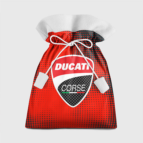 Подарочный мешок Ducati Corse logo / 3D-принт – фото 1