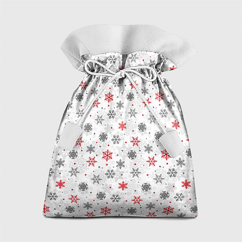 Подарочный мешок Снежинки / 3D-принт – фото 1