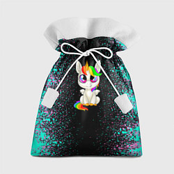 Мешок для подарков Единорог, цвет: 3D-принт