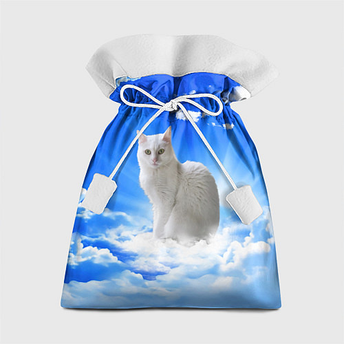 Подарочный мешок Кот в облаках / 3D-принт – фото 1