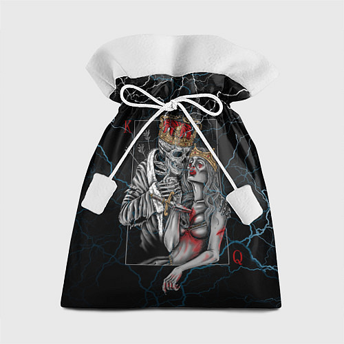 Подарочный мешок The Skull King and Queen / 3D-принт – фото 1