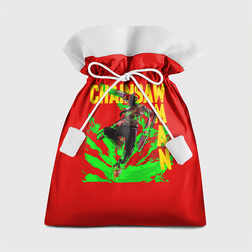 Подарочный мешок Человек Бензопила / 3D-принт – фото 1