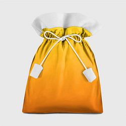 Мешок для подарков Оранжевый градиент, цвет: 3D-принт