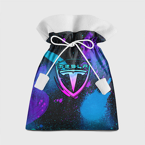 Подарочный мешок TESLA NEON / 3D-принт – фото 1