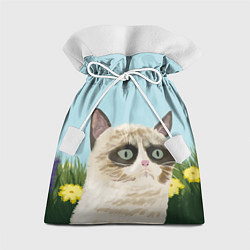 Мешок для подарков Grumpy Cat, цвет: 3D-принт