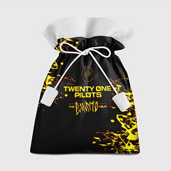 Мешок для подарков TWENTY ONE PILOTS TOP, цвет: 3D-принт