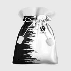 Мешок для подарков Чёрный клевер,, цвет: 3D-принт