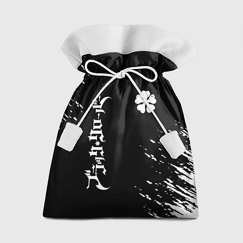 Подарочный мешок Черный клевер / 3D-принт – фото 1