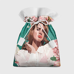 Мешок для подарков Lana del rey, цвет: 3D-принт