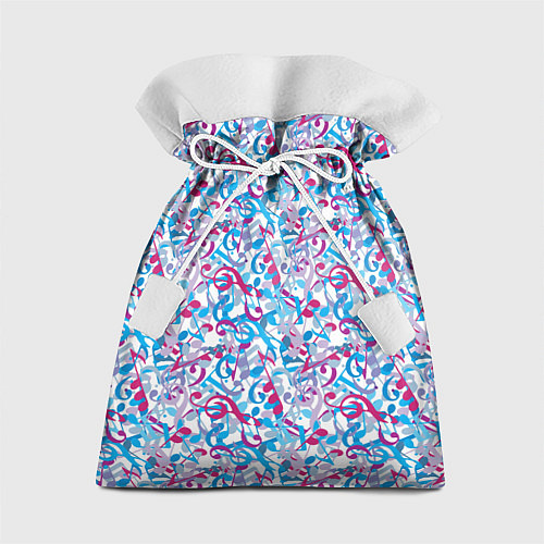 Подарочный мешок Ноты / 3D-принт – фото 1