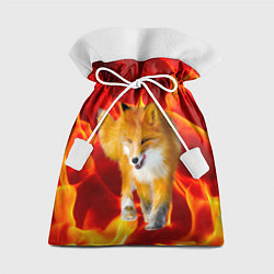 Мешок для подарков Fire Fox, цвет: 3D-принт