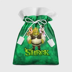 Мешок для подарков Шрек, Осел, Пиннокио и свин, цвет: 3D-принт