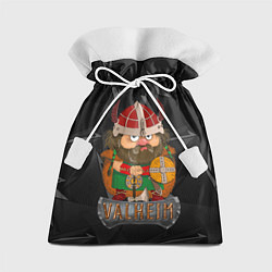 Мешок для подарков Valheim строгий викинг, цвет: 3D-принт