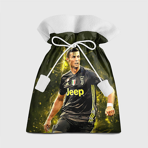 Подарочный мешок Cristiano Ronaldo Juventus / 3D-принт – фото 1