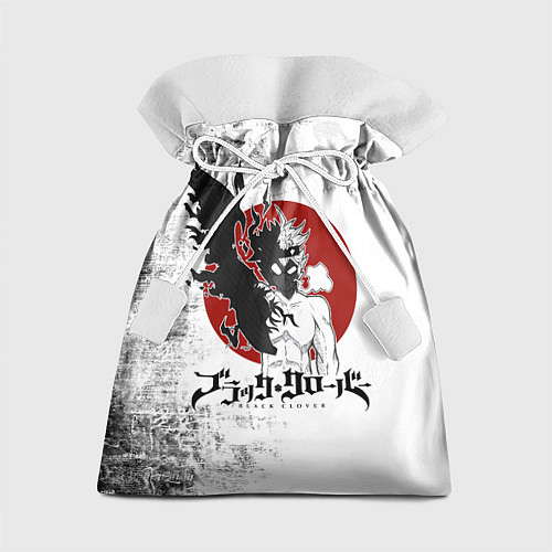 Подарочный мешок Черный Аста демон Чёрный клевер / 3D-принт – фото 1