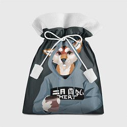 Мешок для подарков Furry fox, цвет: 3D-принт