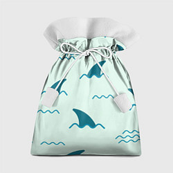 Мешок для подарков Плавники акул, цвет: 3D-принт
