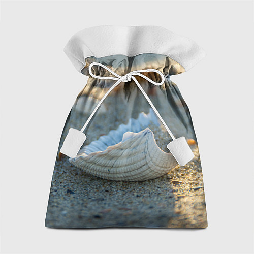 Подарочный мешок Морская ракушка / 3D-принт – фото 1