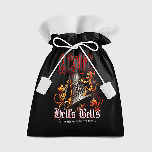 Подарочный мешок ACDC Hells Bells / 3D-принт – фото 1