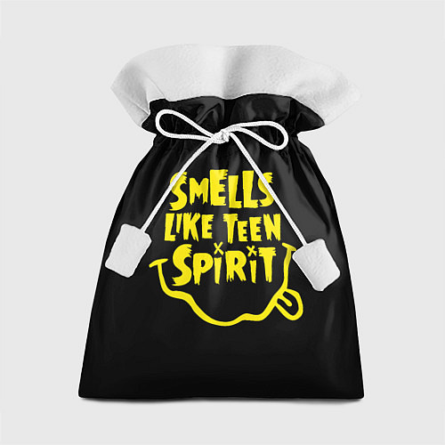 Подарочный мешок Smells like teen spirit / 3D-принт – фото 1