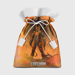 Мешок для подарков FREEMAN GMAN HALF-LIFE Z, цвет: 3D-принт