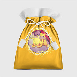 Мешок для подарков Спящий Пикачу, цвет: 3D-принт