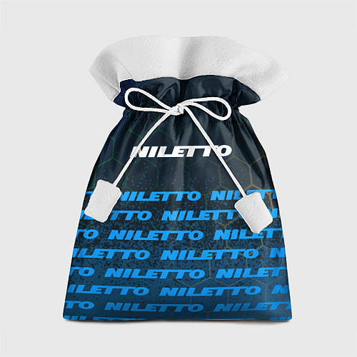 Подарочный мешок Нилетто - Спрей Паттерн / 3D-принт – фото 1