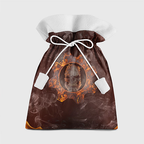 Подарочный мешок ШЕСТЕРНЯ GEARS OF WAR Z / 3D-принт – фото 1