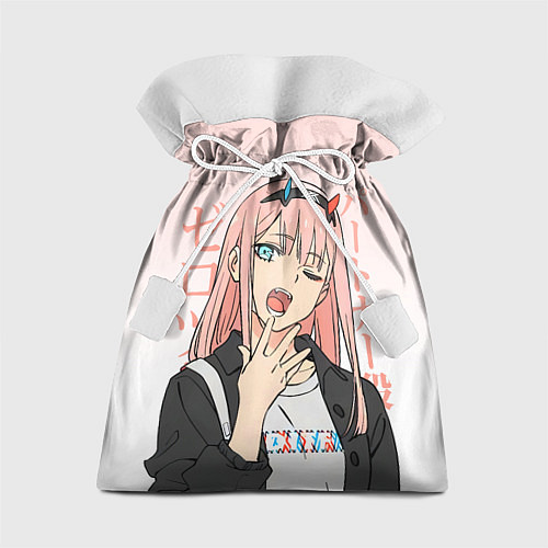 Подарочный мешок Zero Two Darling in the Franxx / 3D-принт – фото 1