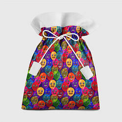 Мешок для подарков Шарики, цвет: 3D-принт