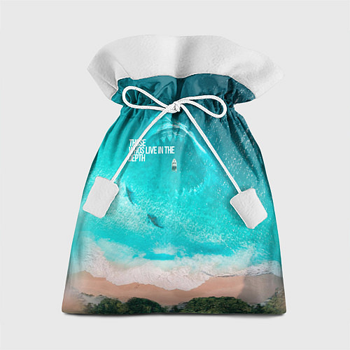 Подарочный мешок Shark in sea / 3D-принт – фото 1