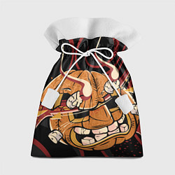 Подарочный мешок Хеллоуинская тыква-хання