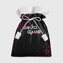 Мешок для подарков Игра в кальмара: Логотип, цвет: 3D-принт