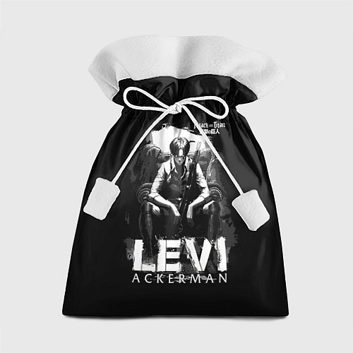 Подарочный мешок LEVI ACKERMAN Attack on Titan / 3D-принт – фото 1
