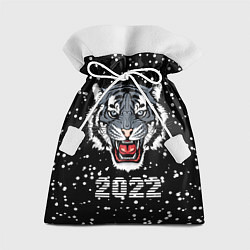 Мешок для подарков Черный водяной тигр 2022, цвет: 3D-принт