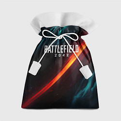 Мешок для подарков BATTLEFIELD 2042 НЕОН, цвет: 3D-принт