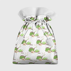 Мешок для подарков Зеленый чай, цвет: 3D-принт