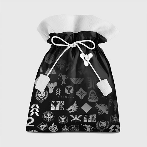 Подарочный мешок DESTINY LOGOBOMBING / 3D-принт – фото 1