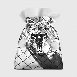 Мешок для подарков Чёрный клевер бык за решеткой, цвет: 3D-принт
