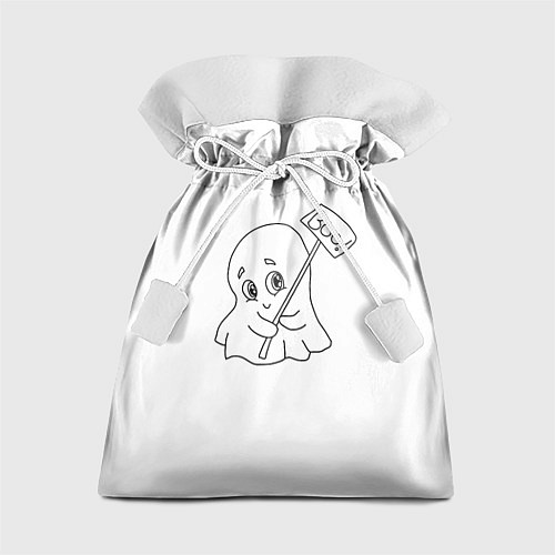 Подарочный мешок Стеснительное приведение / 3D-принт – фото 1