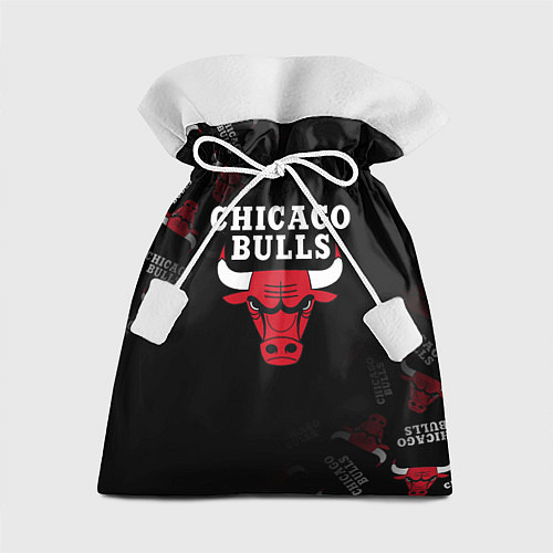 Подарочный мешок ЧИКАГО БУЛЛС БЫКИ CHICAGO BULLS / 3D-принт – фото 1