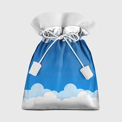 Мешок для подарков Полёт в облаках, цвет: 3D-принт