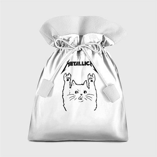 Подарочный мешок Metallica Meowtallica / 3D-принт – фото 1
