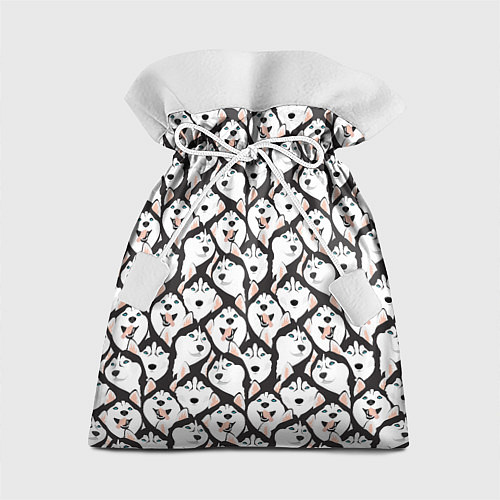 Подарочный мешок Сибирский Хаски Husky / 3D-принт – фото 1