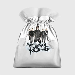 Мешок для подарков Участники группы My Chemical Romance, цвет: 3D-принт