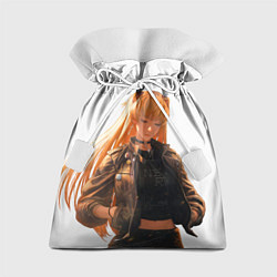 Мешок для подарков Аска Лэнгли в современном стиле, цвет: 3D-принт